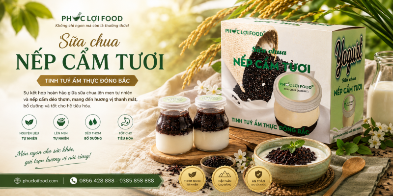 Sữa Chua Nếp Cẩm